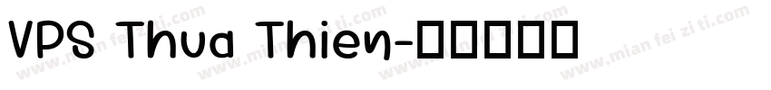 VPS Thua Thien字体转换